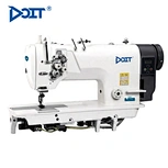 Integrated direct drive double needle high speed sewing machine